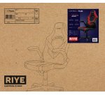 Trust GXT 703R RIYE Sedia per gaming universale Nero, Rosso
