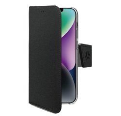 Celly WALLY mobile phone case 15.5 cm (6.1") Wallet case Black