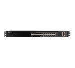 QNAP QSW-M3224-24T commutateur réseau Géré L3 10G Ethernet (100/1000/10000) 1U Noir, Argent