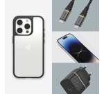 OtterBox React Series pour iPhone 15 Pro, Black Crystal