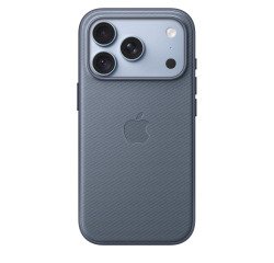 Apple Coque en tissage technique avec MagSafe pour iPhone 18 Pro - Bleu chambray