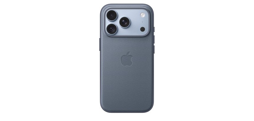 Apple Coque en tissage technique avec MagSafe pour iPhone 18 Pro - Bleu chambray