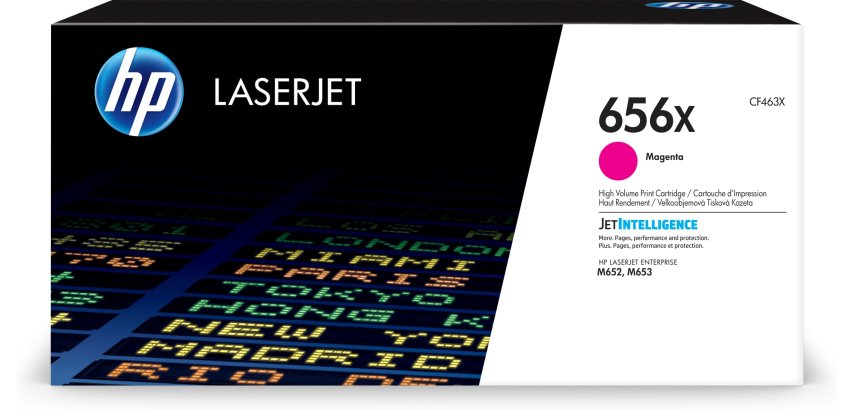 HP 656X - à rendement élevé - magenta - original - LaserJet - cartouche de toner (CF463X)