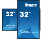 iiyama LH3275HS-B1AG Écran d'affichage dynamique Écran plat de signalisation numérique 80 cm (31.5") LCD Wifi 500 cd/m² Full HD Noir Intégré dans le processeur Android 11 24/7