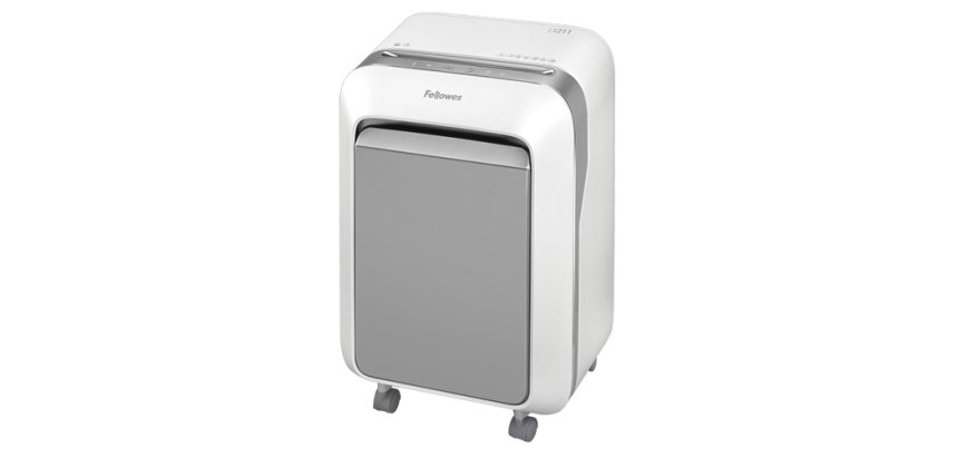 Destructeur fellowes lx 211 coupe micro 15f systeme       intellibar 100 pourcent       antibourrage safesense