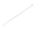 StarTech.com Fascette fermacavo riutilizzabili da 25 cm - 4 mm di larghezza, 55mm di diametro del fascio e resistenza alla trazione 22 kg, fascette in nylon autobloccanti, Omologati 94V-2/UL, 100 pezzi - bianco