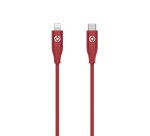 Celly USBCLIGHTCOLRD lightning cable 1.5 m Red