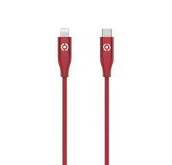 Celly USBCLIGHTCOLRD lightning cable 1.5 m Red