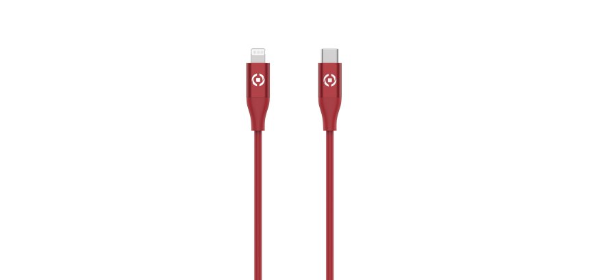 Celly USBCLIGHTCOLRD lightning cable 1.5 m Red