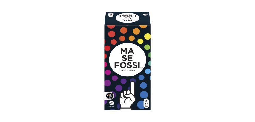 Mattel Games E Se Fossi..., Gioco Per Adulti Con Domande Ridicole E Votazione Con Le Dita Per 3-8 Giocatori