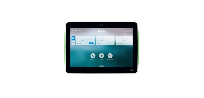 HP Poly TC10 White Touch Controller Blanc