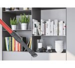 Hoover HF322AFP 011 2-in-1 stick vacuum Battery Dry Fabric Bagless 0.7 L 240 W Grey, Titanium