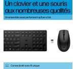 HP Ensemble clavier et souris sans fil 655