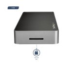 StarTech.com Docking Station USB-C per portatili a doppia uscita Video Dual-4K - USB Power Deliver 60W - Lettore Scheda Memoria SD