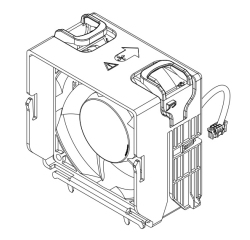 DELL 121-BBBX système de refroidissement d’ordinateur Boitier PC Ventilateur