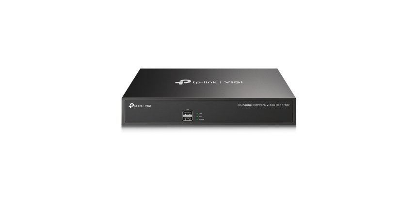 TP-Link VIGI NVR1008H Enregistreur vidéo sur réseau 1U Noir