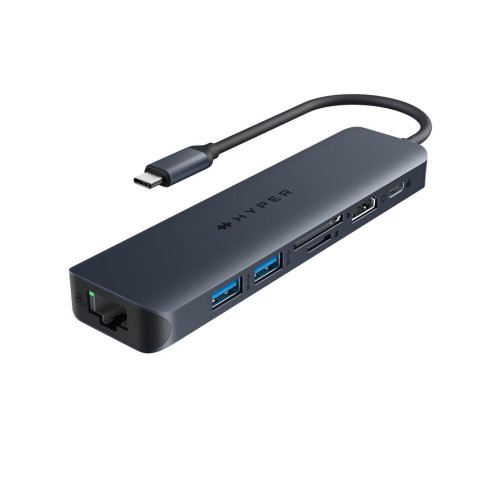 Adaptateur et convertisseur Hyper HUB USBC  7 EN 1 ECOSMART GENERATION 2 100 W PD