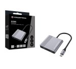 Conceptronic DONN13G laptop dock/port replicator Wired USB 3.2 Gen 1 (3.1 Gen 1) Type-C Grey