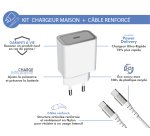 BIG BEN FPLICS25WCBLCCRW chargeur d'appareils mobiles Smartphone Blanc Secteur Charge rapide Intérieure