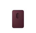 Apple Porte-cartes en tissage fin pour iPhone avec MagSafe - Bordeaux