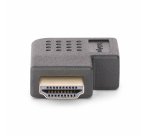 StarTech.com Adaptateur HDMI 2.0 à Angle Droit, Mâle vers Femelle, Économiseur de Port HDMI Horizontal à 90 Degrés, 4K 60Hz, Extension Coudé pour HDMI à Haut Débit, Raccord HDMI 2.0 en Angle Horizontal, M/F
