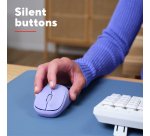 Trust Yvi+ mouse Universal Ambidextrous RF Wireless + Bluetooth Optical 1600 DPI