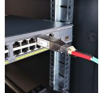 StarTech.com Convertisseur de Média Ethernet Gigabit Fibre vers RJ45, Optique Monomode 10km/Multimode 800m, Alimentation PoE, Design Compact, Boîtier Métallique, Micro Mini, TAA