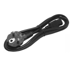 StarTech.com Cable de 2m de Alimentación para Ordenador, 18AWG, EU Schuko a C13, 10A 250V, Negro, Cable de Repuesto, Cable de Corriente para PC, Cable para Monitor, UL, Cable para Europa