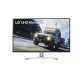 LG 32UN500P-W pantalla para PC 80 cm (31.5") 3840 x 2160 Pixeles 4K Ultra HD Plata, Blanco