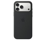 Apple Coque en silicone avec MagSafe pour iPhone 18 Pro Max - Noir
