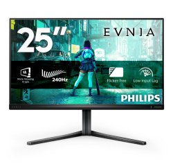 Philips Evnia 25M2N3200W/00 computer monitor 62.2 cm (24.5") 1920 x 1080 pixels Full HD LCD Grey
