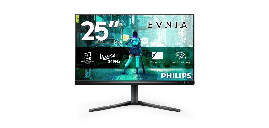 Philips Evnia 25M2N3200W/00 écran plat de PC 62,2 cm (24.5") 1920 x 1080 pixels Full HD LCD Gris