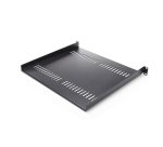 StarTech.com Lot de 2 Étagère 1U pour Rack Serveur, Étagère Cantilever Universelle Ventilée pour Montage en Rack, pour Rack/Armoire 19", Acier Robuste, Capacité de 20kg, Plateau de 40cm de Profondeur