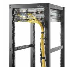 StarTech.com Lot de 5 Crochets à Anneau en D pour la Gestion des Câbles dans les Baies de Serveurs 1U Verticales (4,5 x 10cm); Organiseur de Câbles pour Montage en Rack Réseau; Système de Gestion des Câbles pour Armoires de 19" et 10"