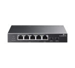 TP-Link TL-SG1005P-PD commutateur réseau Gigabit Ethernet (10/100/1000) Connexion Ethernet, supportant l'alimentation via ce port (PoE) Noir