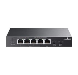 TP-Link TL-SG1005P-PD commutateur réseau Gigabit Ethernet (10/100/1000) Connexion Ethernet, supportant l'alimentation via ce port (PoE) Noir