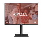 AOC E4 X24E4U computer monitor 61 cm (24") 1920 x 1200 pixels Full HD LED Black