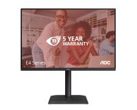AOC E4 X24E4U Monitor PC 61 cm (24") 1920 x 1200 Pixel Full HD LED Nero