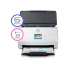 HP Scanjet Pro N4000 snw1 Sheet-feed Scanner Alimentation feuille à feuille de scanner 600 x 600 DPI A4 Noir, Blanc
