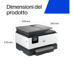 HP OfficeJet Pro 9120e Wireless All-in-One Colore Stampante, Instant Ink; Stampa fronte/retro