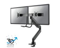 Neomounts NM-D775DXBLACK Support d'écran à fixer 10-32" - ressort à gaz - Topfix - arrêt 180°