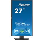 iiyama ProLite XUB2763QSU-B1 écran plat de PC 68,6 cm (27") 2560 x 1440 pixels Quad HD LED Noir