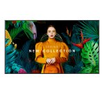 Samsung QM75C Écran plat de signalisation numérique 190,5 cm (75") LCD Wifi 500 cd/m² 4K Ultra HD Noir Tizen 24/7