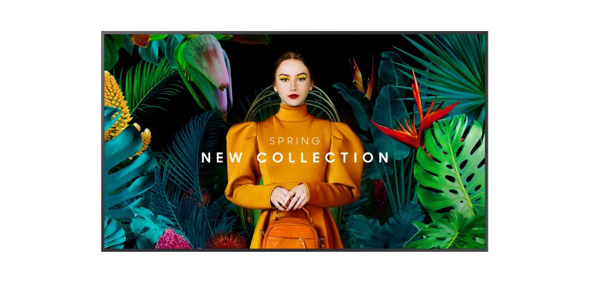 Samsung QH50C Écran plat de signalisation numérique 127 cm (50") LCD Wifi 700 cd/m² 4K Ultra HD Noir Intégré dans le processeur Tizen 24/7