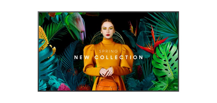 Samsung QH55C Écran plat de signalisation numérique 139,7 cm (55") LCD Wifi 700 cd/m² 4K Ultra HD Noir Intégré dans le processeur Tizen 24/7