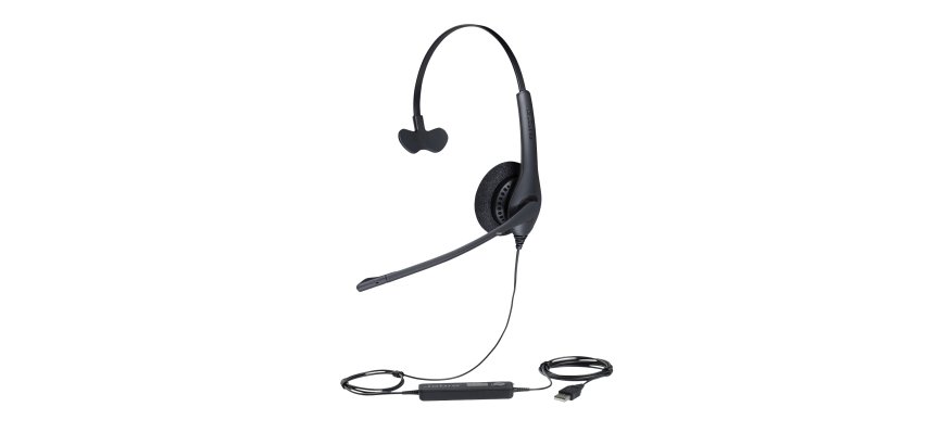 Jabra Biz 1500 Auricolare Cablato A Padiglione Ufficio Bluetooth Nero