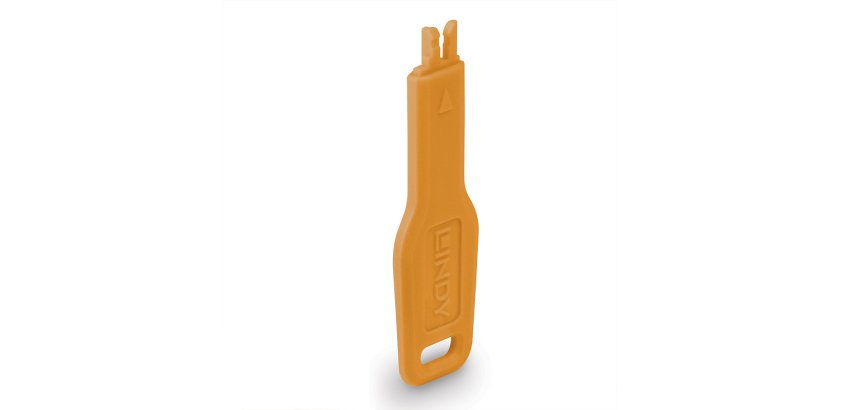 Lindy Clé pour bloqueur de port RJ45, orange