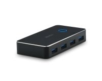 Lindy Switch de partage USB 3.0, 2 vers 4