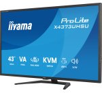 iiyama ProLite X4373UHSU-B2 écran plat de PC 108 cm (42.5") 3840 x 2160 pixels 4K Ultra HD LED Noir