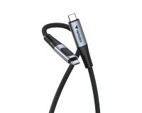 Verbatim 31849 câble USB USB4 Gen 2x2 1,2 m USB C Noir